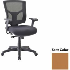 Mid-back Chair, 24.38"-25.63"x26.38"x36.63"-40.25", Fiesta