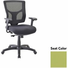 Mid-back Chair, 24.38"-25.63"x26.38"x36.63"-40.25", Apple GN