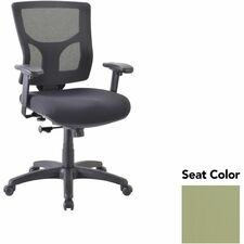 Mid-back Chair, 24.38"-25.63"x26.38"x36.63"-40.25", Sage