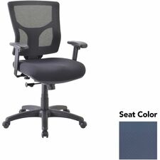 Mid-back Chair, 24.38"-25.63"x26.38"x36.63"-40.25", Peri BE