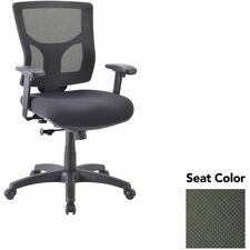 Mid-back Chair, 24.38"-25.63"x26.38"x36.63"-40.25", Olive GN