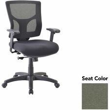 Mid-back Chair, 24.38"-25.63"x26.38"x36.63"-40.25", Sage