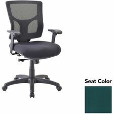 Mid-back Chair, 24.38"-25.63"x26.38"x36.63"-40.25", Forest