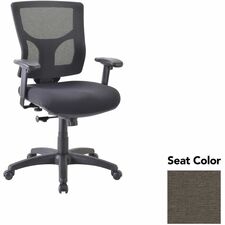 Mid-back Chair, 24.38"-25.63"x26.38"x36.63"-40.25", Stonewall