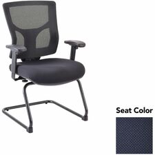Guest Chair, Adj, 24.38"-25.5"x26.38"x36.25", Navy