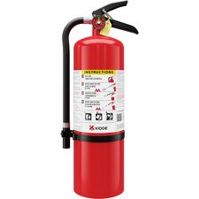 Fire Extinguisher, Rechargeable, Impact Resistant, 10 lb, Red