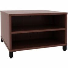 Table, w/Storage, Modular, 24"x24"x15.75"-20", Mahogany