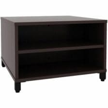 Table, w/Storage, Modular, 24"x24"x15.75"-20", Espresso