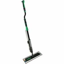 Cleaning Kit,Hard Floor, Adjst. Handle, Microfiber, 18", BK/GN