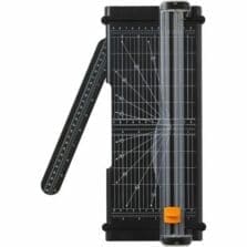 Paper Trimmer, SureCut, Recycled, 12" Cut, Dual-Scale Grid, BK