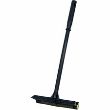 Squeegee Sponge, w/20"L Handle, 8"W, Black/Yellow