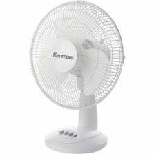 Fan, Desk, Oscillating, 3 Speeds, 12", WE