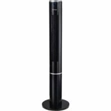 Fan, Tower, Bladeless, 3 Speeds, Oscillation, 43", BK