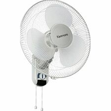 Fan, Wall-Mountable, 3 Speeds, Pull Switches, 16" Dia, WE