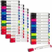 Markers, Dry-Erase, ChiselTip, EssentialCoreColors, 48/PK, AST