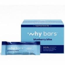 Protein Bar, Gluten-Free, Vegan, Blueberry Bliss, 2.04oz, 12/PK