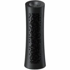Air Purifier/Allergen Remover, Tower, True HEPA, 9.8"x26", BK
