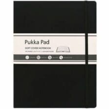 Notebook, SoftCover, 192Pages, 80GSM, Ruled, 11"x8.5", BK