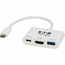 Adapter, USB-CMultiprt, MacBookPro&Window, 0.55"x2.32"x1.57", WE