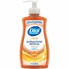 Hand Soap, Antibacterial, Liquid, Gold, 11oz, 12/CT, Orange