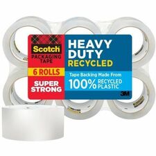 Packing Tape, Heavy-Duty, Recycled, 3" Core, 1.88"x54.6yds, CR