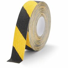 Tape, Floor Marking, Anti-Slip, Heavy-Duty, 1.96"Wx590"D, YW/BK