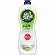Cleanser, w/Bleach, Antibacterial, Fresh Scent, 24oz, WE