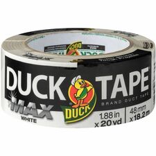 Packing Tape, Max Strength, 1.88"x20 Yd, 1 Roll, White