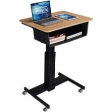 Desk Riser, School Desk, Book Box, Gas Spring, 28"Wx20"D, BN