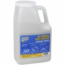 Spill Clean Up, Absorbent Powder, All-Purpose, Non-Toxic, 3lb Bottle, White
