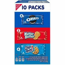 Cookie Variety Pack, Oreos/Nutter Butter/Chips Ahoy, 1/BX, MI