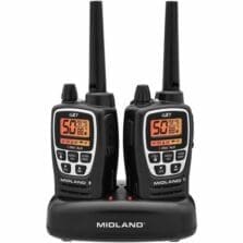 Radio, 2-Way, Repeater Capable, Water-Resistant, 50-Channel, BK