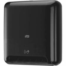 Paper Towel Dispenser, 1-at-a-time, Touchless,Med-HighTraffic, LED Indicator, Locking, Black