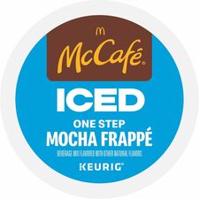 Coffee, One-Step Mocha Frappe, Medium Roast, K-Cup, 24/BX, 4BX/CT
