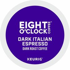 Coffee, Dark Italian Espresso, Dark Roast, K-Cup, 24/BX, 4BX/CT