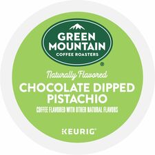 Coffee, Chocolate Dipped Pistachio, Medium, K-Cup, 24/BX, 4BX/CT
