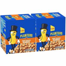 Snack Box, P-Nuts, Honey, Snack-Pack, 1.75oz, 18/BX, 2BX/CT, MI