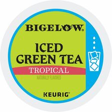 Tea, Tropical Iced Green, K-Cup, 22/BX, 4BX/CT