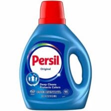 Laundry Detergent, Liquid, Original, 64 Loads, 100oz, 84oz, 4/CT, Blue