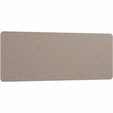 Tackboard, f/48" Cubicle, Fabric, 46"x17", Warm Beige