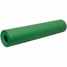 Art Roll, Paper, Flame-Retardant, 36"x1000', Festive Green