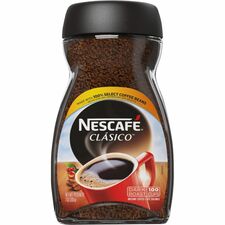 Coffee, Clasico, Dark, Instant, Jar, 7 oz, 6/CT, BN