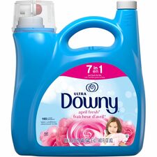 Fabric Softener, Downy, 190 Loads, 140oz, 4/CT, Blue