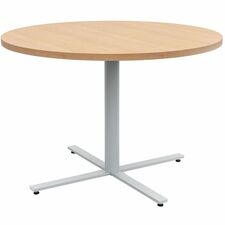 Table, Cafe, w/42" Round Top, Jurni, 42"x42"x29", Fusion Maple