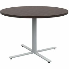 Table, Cafe, 42" Round Top, Jurni, 42"x42"x29", Colombian Walmnut