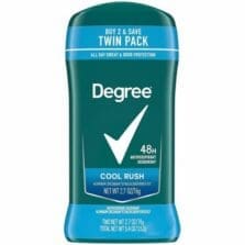 Antiperspirant, Deodorant, 48-Hour, Arctic Scent, 2/PK, White