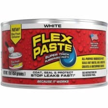 SealingPaste, Flex, Thick, Rubberized, Waterproof, MultiSurface, Indoor&Outdoor, Repairs, Gaps&Cracks, 1lb, WE