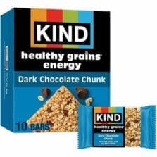Granola Bars, Energy, Whole-Grains, Dark Choc., 10/BX, Blue