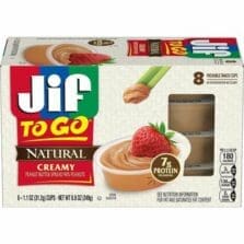 Peanut Butter, Single-Serve, Natural, 1.1 oz, To-Go, 8/PK, Tan