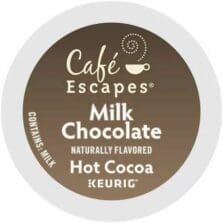 Hot Cocoa, Milk Chocolate, K-Cup, 24/BX, 4/CT, Brown